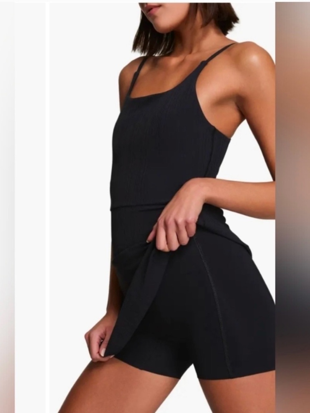 SPANX Get Moving Dress with Shorts- Scoop Neck